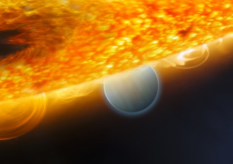 nasapic420 Hubble Finds Carbon Dioxide on an Extrasolar Planet space science journalism