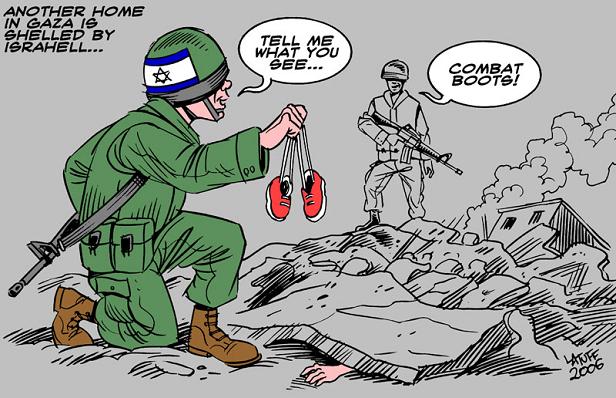 Israël vs Hamas p6 .::. <<Cartoon>> journalism comedy cartoons art 