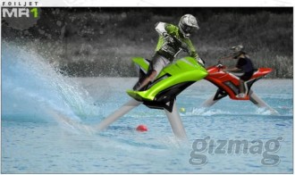 Foiljet MR1 hydrofoil: the motocross bike for water xtreme technology pictures journalism bikes 