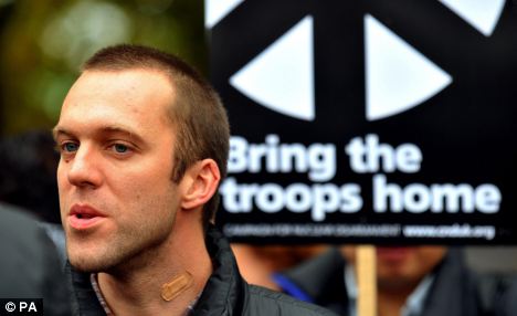 Lance_Corporal_Joe_Glenton_468x286 British soldier faces 10 years in jail after being arrested during anti war demonstration world war politics philosophy military journalism enforcement censorship